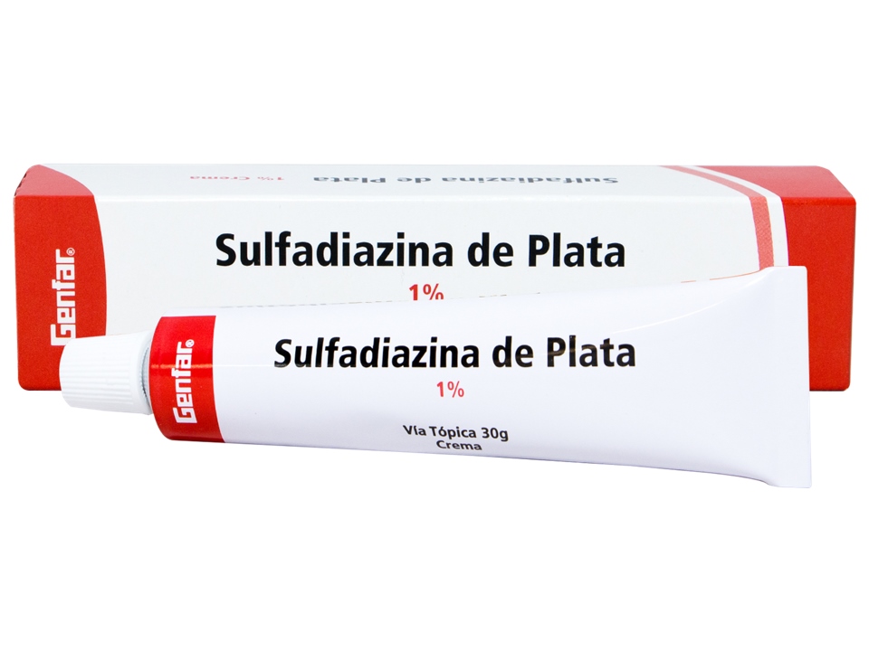 Sulfadiazina de plata (tubo)